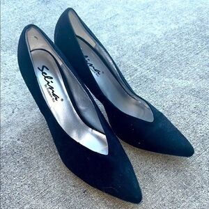 Summer Rio Black Stiletto Heels Classic Design
